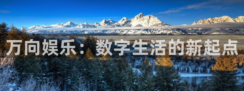 摩臣5平台平台官方网站：万向娱乐：数字生活的新起点